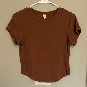 Old Navy Brown Short Sleeve Tee